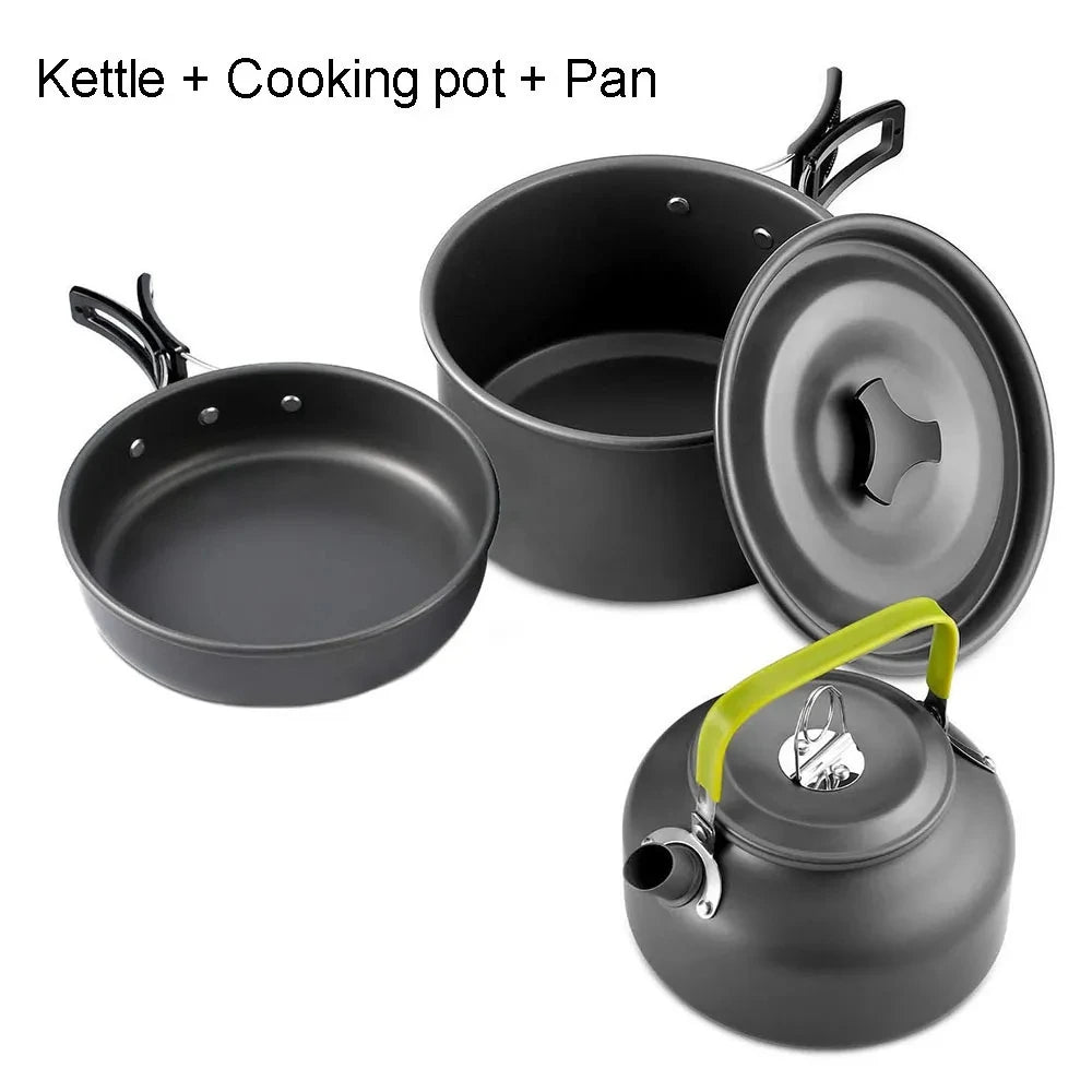 Portable Camping Cooking set /Travel Outdoor Picnic Set