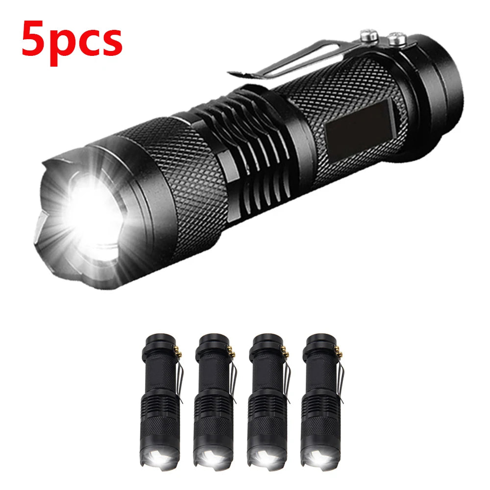 Mini Tactical LED Flashlight (Multipack)