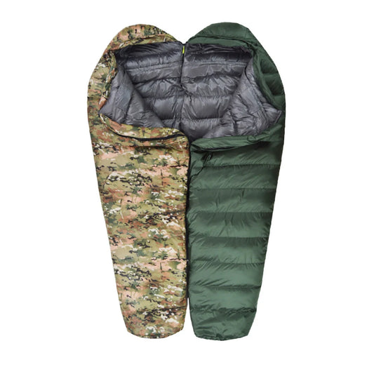 3 Season Mummy Style Camping Sleeping Bag (Dual Attachment)