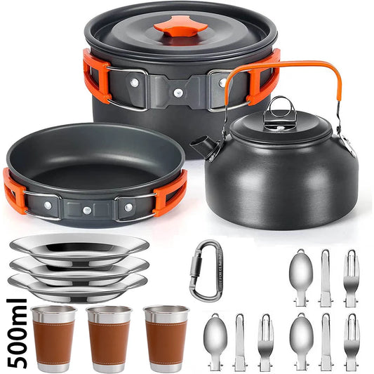Portable Camping Cooking set /Travel Outdoor Picnic Set